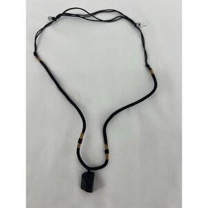 Crystal Black Tourmaline Pendant Handmade